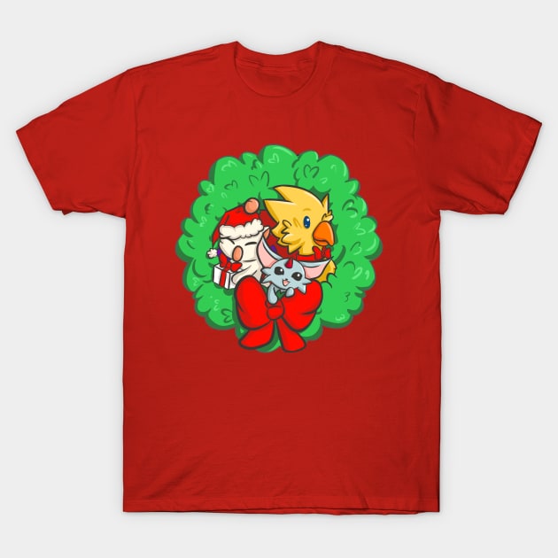 Merry Kwehmas, Kupo! T-Shirt by kalgado